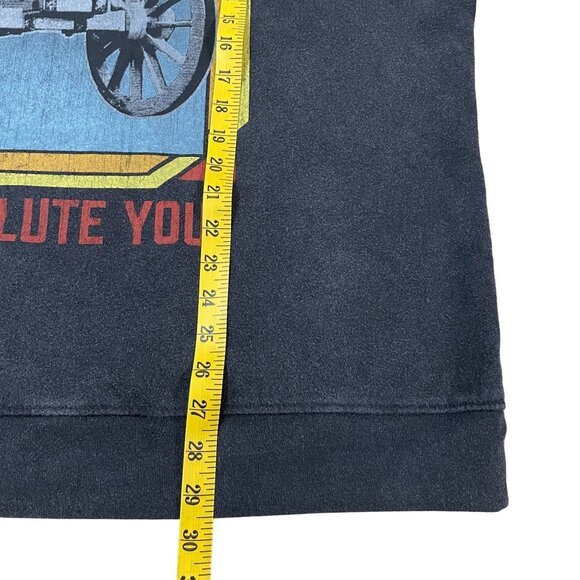 AC/DC "We Salute You" Sweatshirt Men's Size XL NEW Black Classic Rock - Picture 4 of 5